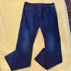Mens Dark Wash Denim